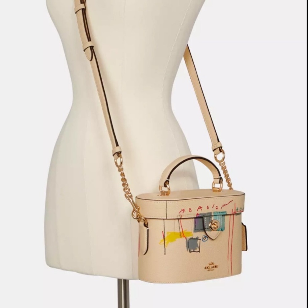 RARE Jean-Michel Basquiat x COACH - Two Way vanity bag - Limited Edition Collab - Picture 8 of 9